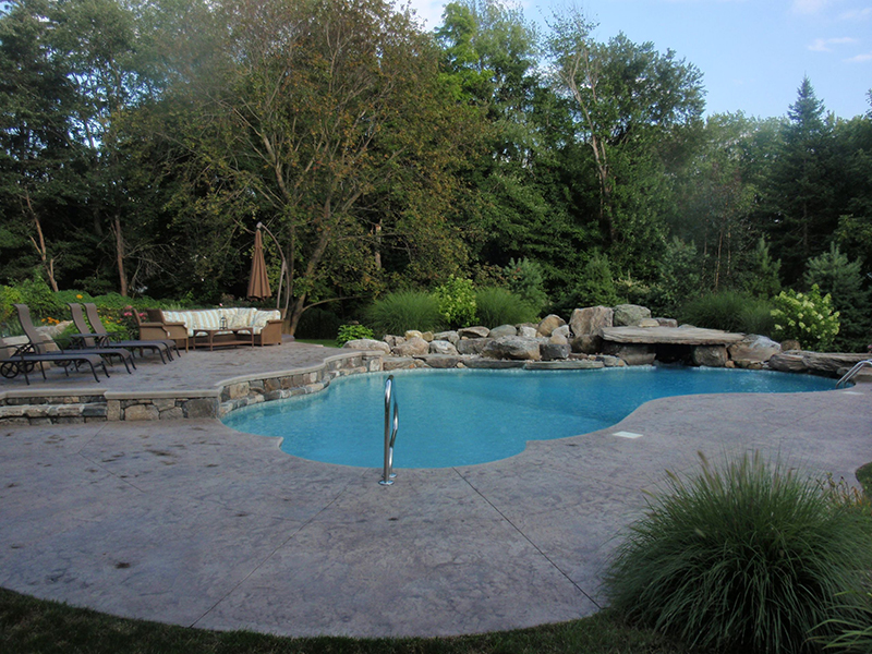Stamped Concrete project example 8